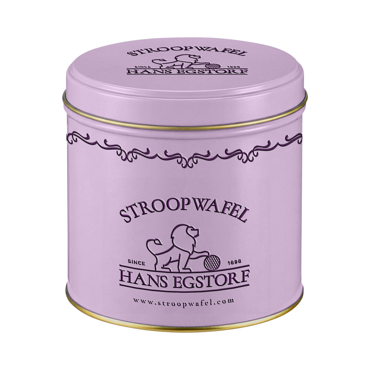 Personalised stroopwafel can - Pink